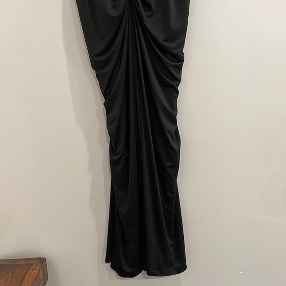 Adrianna Papell Formal Lace Black Gown Dress Size 2 - Picture 7 of 15